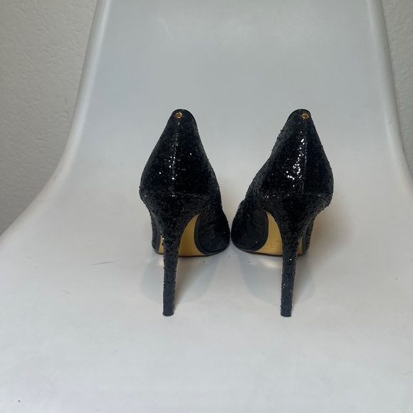 Ted Baker Black sparkly Stillettos size 40 beautiful condition inside and out - Picture 6 of 16